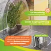 BioGreen Überwinterungszelt Arctic in Anthrazit L 186 x B Produktbild-Vorschau 3