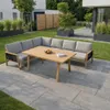 greemotion Gartenlounge-Set Monaco Lounge-Set Grau-Holz / Produktbild-Vorschau 2