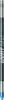 A close-up, vertical shot of a metallic cylindrical object, possibly a pen refill or a similar item, with horizontal lines and a blurred blue base. Podgląd zdjęcia produktu