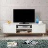 finori Göteborg 55 TV-Board, weiß / Nachbildung Sonoma Produktbild-Vorschau 7