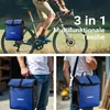 Torba na bagażnik Wiltec niebieska, torba rowerowa na Podgląd zdjęcia produktu 7
