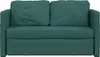 vidaXL Bodensofa mit Schlaffunktion Dunkelgrün 112x174x55 Produktbild-Vorschau 5