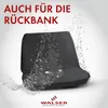 A car seat cover with water splashing on it, implying it is waterproof. Produktbild-Vorschau