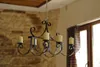 Lampadario castello 60 cm portacandele candela metallo Anteprima dell’immagine prodotto 8