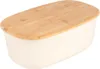 Spaziosa scatola per il pane color crema con tagliere in Anteprima dell’immagine prodotto 3