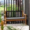 di volio zahradní lavice Teracina 120 cm - černá/šedá Náhled obrázku produktu 7