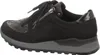 A side view of a black women's sneaker with a grey sole. Náhled obrázku produktu