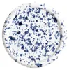 HOMLA WILORA Dessertteller gepunktet navy blau 21 cm Produktbild-Vorschau 1