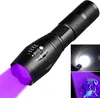 Wasserdichte Aluminium-Taschenlampe 2in1 mit UV-Detektor, Produktbild-Vorschau 1