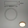 BRILONER - lampada da soffitto LED, lampada da soffitto in Anteprima dell’immagine prodotto 9