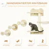 PawHut Katzen Kletterwand, 4-teilig, Kletterwand Set, Produktbild-Vorschau 4
