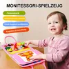 Montessori Spielzeug ab 1 Jahr, weiches Babybuch, 3D-Filz Produktbild-Vorschau 2