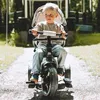 DERYAN Explorer Trojkolka – S Vodiacou Tyčou – Skladacia s Náhľad obrázku produktu 6