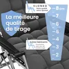 ELONEO Chaise longue pliable avec rembourrage Premium, Voir les images du produit 7