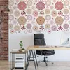 Große Malschablonen L 59x95 cm, Kreis Strahlen Geometrisch Produktbild-Vorschau 2