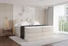ALTDECOR Boxspringbett - H3/H4 Matratze und Topper - NINA Produktbild-Vorschau 1