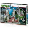 WREBBIT Puzzle 3D Zamek Neuschwanstein 890 elementów Podgląd zdjęcia produktu 1