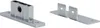 LED Wandleuchte Aluminium Glas IP44 B: 90 cm Chrom länglich Produktbild-Vorschau 3
