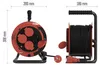 Gummi-Kabeltrommel – 4 Steckdosen, 25m, 1,0mm2  Produktbild-Vorschau