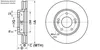 2 ATE Bremsscheiben vorne 280mm für Hyundai I30 Kia Ceed Produktbild-Vorschau 7