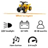 Quad elettrico per bambini CAT 6V (1–3 anni) – Con licenza Anteprima dell’immagine prodotto 4