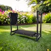 KRAFT&DELE | Kniebank für Gartenarbeit, 59x27x49cm, bis 150 Produktbild-Vorschau 3