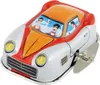 Blechspielzeug - Rennwagen - Space Invader - orange weiß - Produktbild-Vorschau 1