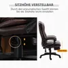 Sedia ergonomica per scrivania Vinsetto con funzione Anteprima dell’immagine prodotto 5