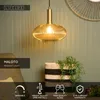 Lampada a sospensione MALOTO oro-marrone 1xE27x40W vetro, Anteprima dell’immagine prodotto 2