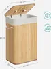 SONGMICS Cesto per il bucato con coperchio, 72 litri, cesto Anteprima dell’immagine prodotto 8