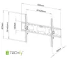 Techly ICA-PLB 131L, 101,6 cm (40"), 165,1 cm (65"), 100 x Náhľad obrázku produktu 4