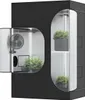 2 in 1 120x90x180 Deluxe 600D Zuchtzelt Gewächshaus Grow Produktbild-Vorschau 1