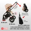 BabyLux® Passeggino Multifunzionale 3in1 ROSSO, Beige, Anteprima dell’immagine prodotto 11