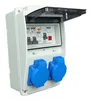 Stromverteiler 230V - Schuko Steckdosen, Signalleuchte LED Produktbild-Vorschau 5