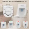 DERW Toilettendeckel WC Sitz mit Absenkautomatik, Klodeckel Produktbild-Vorschau 7