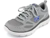 A single gray Skechers sneaker is shown against a white background. Produktbild-Vorschau