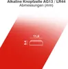 Knopfzelle CAMELION AG13 15V Alkaline 10er-Blister Produktbild-Vorschau 6