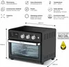 TurboTronic AF32DRD digitálna teplovzdušná rúra XXL 32 l, Náhľad obrázku produktu 2
