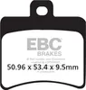 EBC Brakes SFA298 Bremsbeläge Satz Bremsklötze für APRILIA Produktbild-Vorschau 4