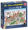 JUMBO Puzzle JVH Das Dorf des Weihnachtsmanns 1000 dls Produktbild-Vorschau 1