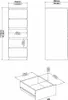 Commode NAIA Buffet Sideboard Blanc brillant Voir les images du produit 3