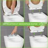 CASARIA Toiletdeksel met automatische zachte sluiting, snel Productafbeelding-voorbeeld 11