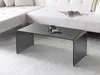 BELIANI Couchtisch Schwarz Transparent 50 x 100 cm Produktbild-Vorschau 2