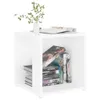 vidaXL Stolik boczny biały 33x33x34,5 cm materiał Podgląd zdjęcia produktu 8