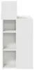 vidaXL Scrivania con ripiano bianco 90 x 48 x 101,5 cm Anteprima dell’immagine prodotto 6