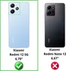Vetro temperato per Xiaomi Redmi 12 5G [2 pezzi] Pellicola Anteprima dell’immagine prodotto 2