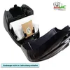 A vacuum cleaner bag and part of the vacuum cleaner are shown with the lid open. Produktbild-Vorschau