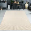 Tappeto crema strutturato di facile manutenzione per Anteprima dell’immagine prodotto 1
