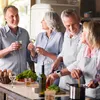 Relaxdays Vorratsgläser mit Bambusdeckel, 3er Set, kleine Produktbild-Vorschau 3