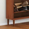 Schuhkipper MIKKA mit 4 Klappen Kastanienfarben Produktbild-Vorschau 3